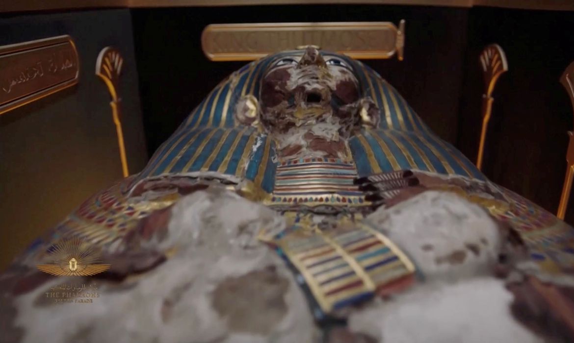 Múmias mudam-se para Museu Nacional da Civilização Egípcia Múmias mudam-se para Museu Nacional da Civilização Egípcia
