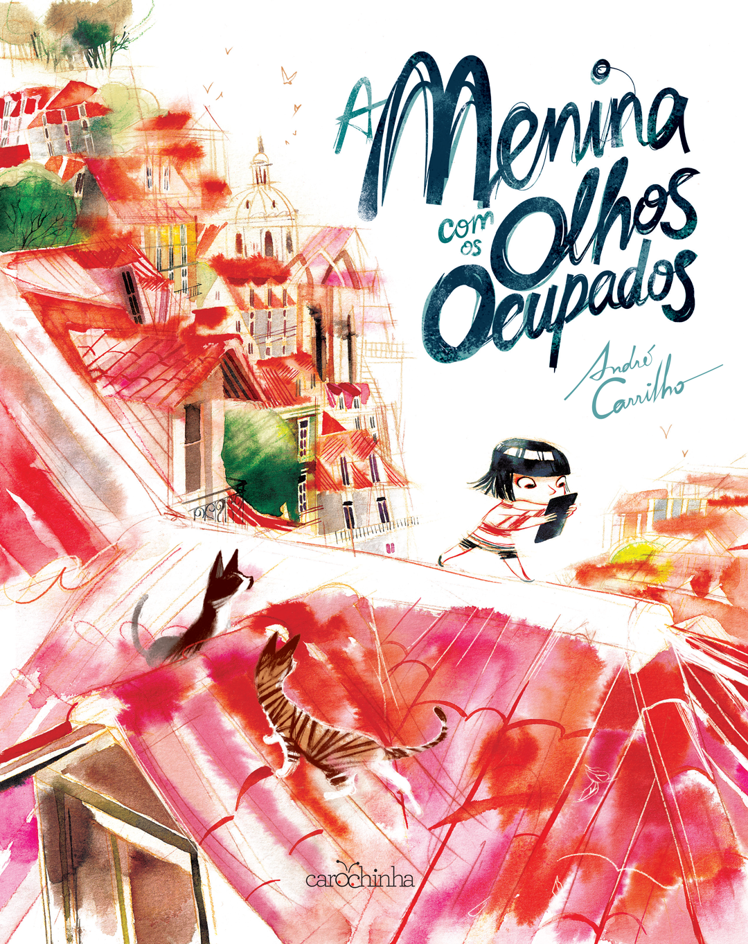 A menina com os olhos ocupados